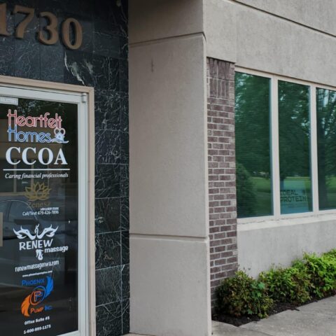 CCOA Bentonville exterior door